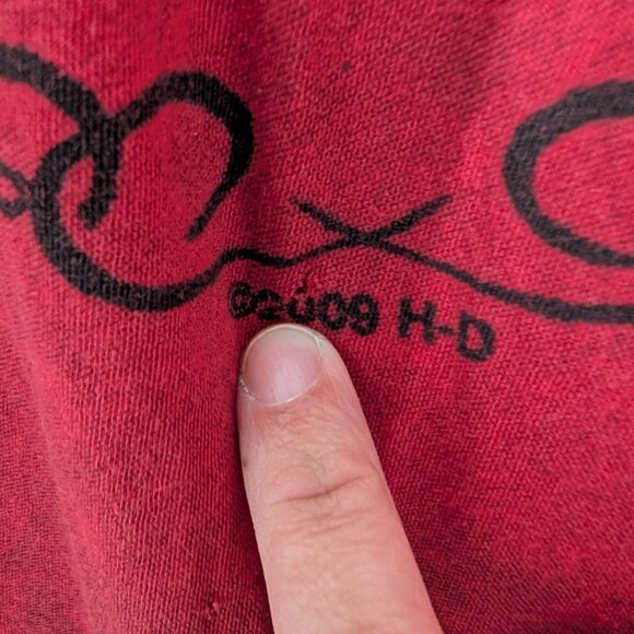 Harley Davidson Live to Ride T Shirt Mens Size Large Red Cotton Wilkesboro NC - Picture 5 of 12